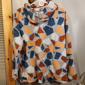 Kavu Bella Coola Fleece Pullover Hoodie Large EUC